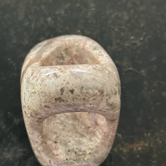 Calcite Cobalt Rock Ring - Picture 9 of 11